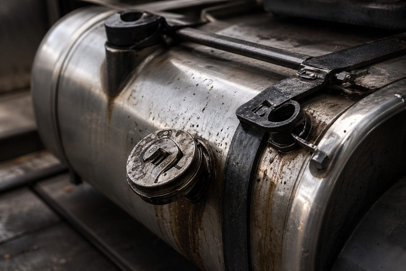 Fuel tank close-up