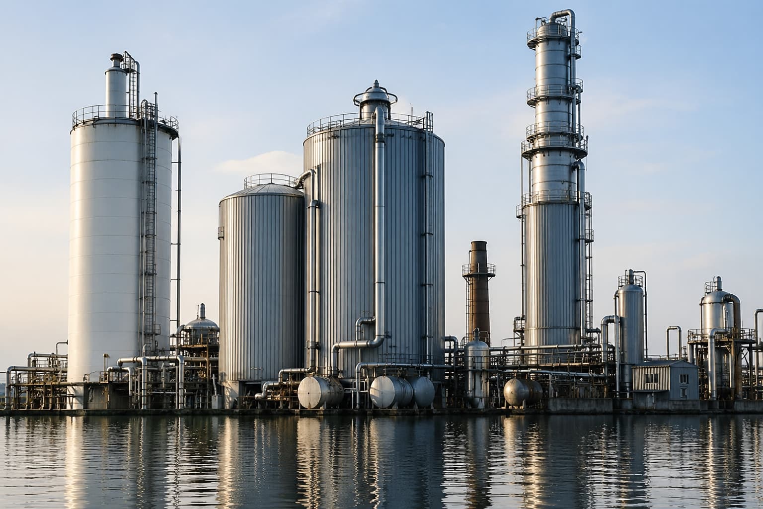 Industrial site where LoRaWAN visibility supports distributed operations
